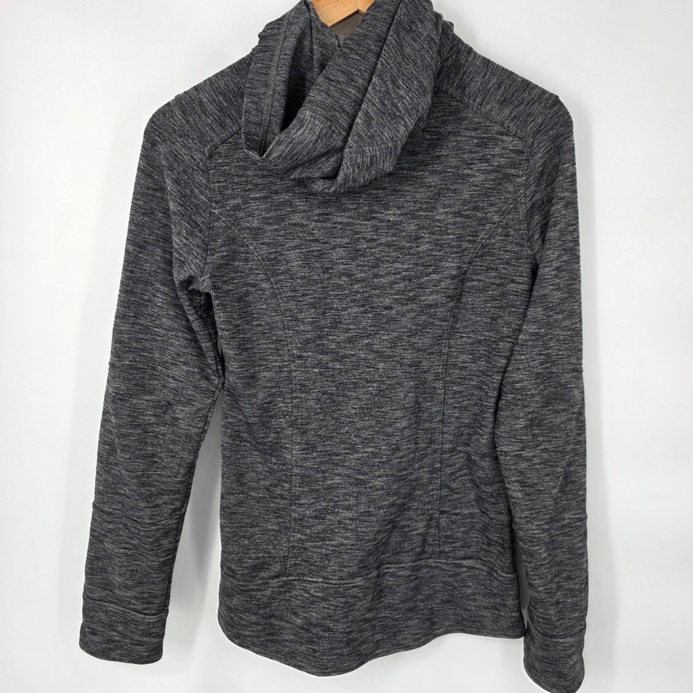 Kuhl Akkomplice Full Zip Hoodie Women XS Gray Heathered Thumbholes Active Jacket - Picture 2 of 7